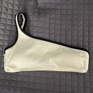 One shoulder bikini top